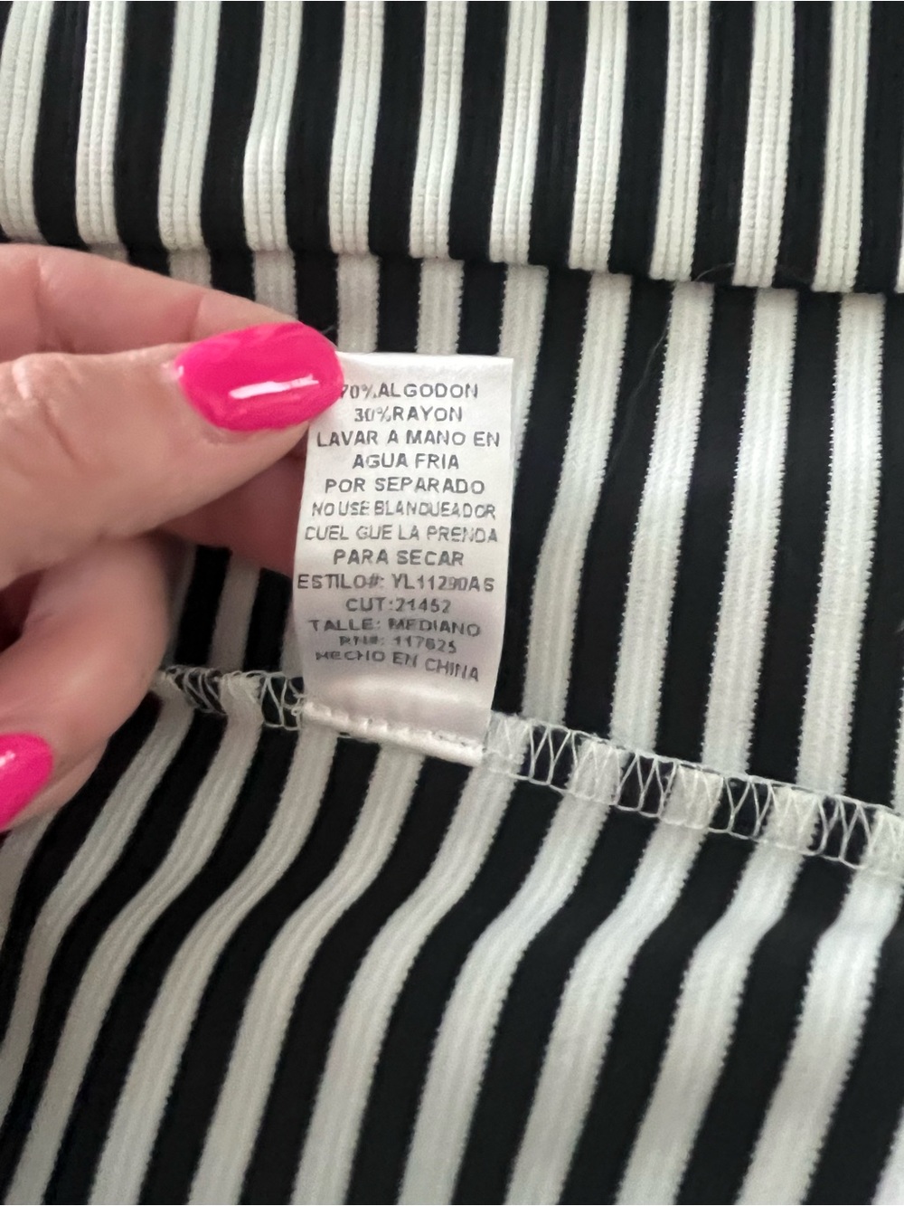 Altar’d State Black & White Striped cotton/Rayon mix Vintage Jacket Size Medium - Picture 6 of 14